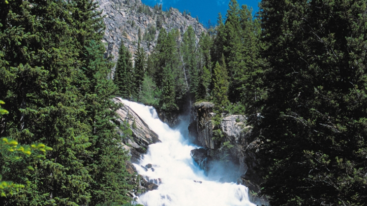 Jackson Hole Waterfall