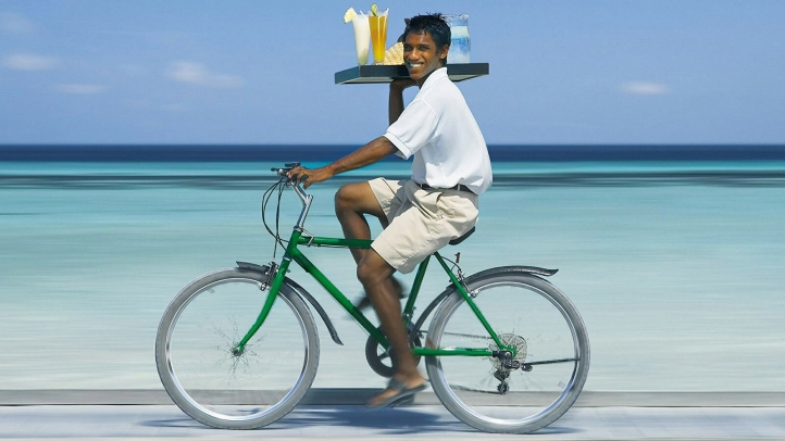 Four Seasons Bicycle Waitor