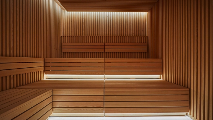 Sauna at Four Seasons Hotel at The Surf Club