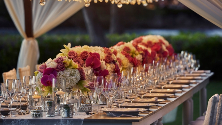 Wedding Dinner at Four Seasons Oahu