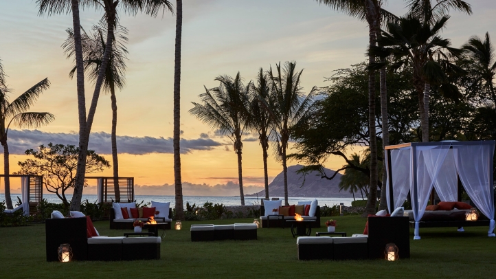 Oahu Sunset at Four Seasons