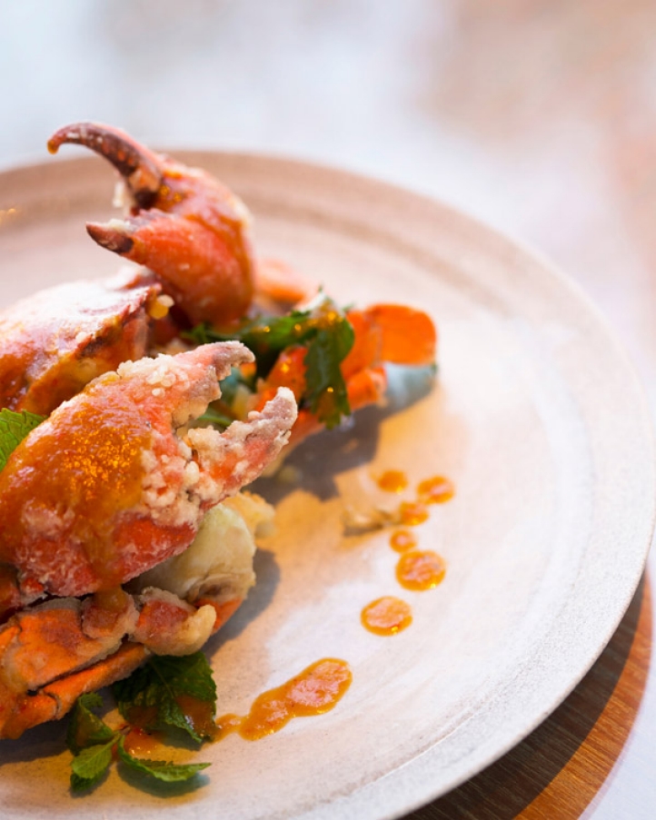 Dharshan Munidasa Crab in Mumbai at Four Seasons Hotel