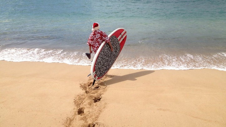 Surfing at Four Seasons Resort Lanai