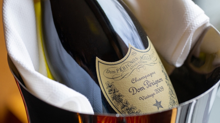 Dom Perignon dinner: Learning about champagne