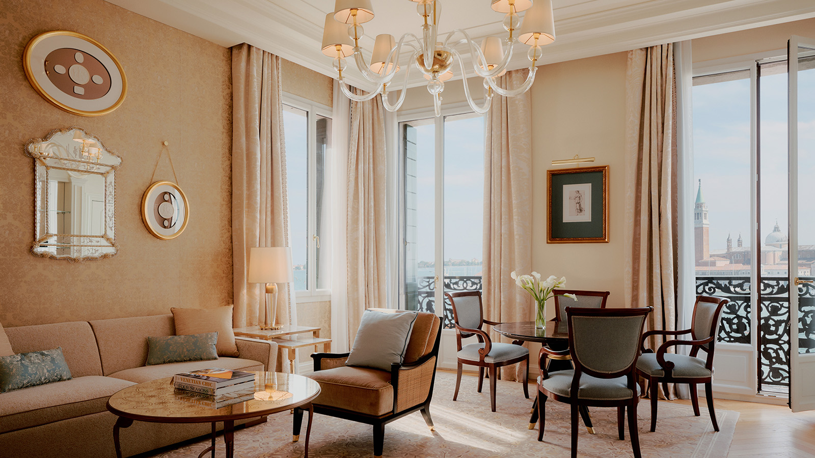 Danieli Venezia Four Seasons grand staircase and historic architectural details
