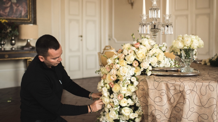 Floral Arrangements at Four Seasons Hotel Firenze