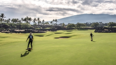 Four Seasons Resort Hualalai Offers Turf Surf Experience With Onewheel This Image All Images