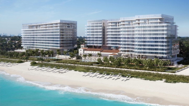 Four Seasons Hotel At The Surf Club Surfside Now Accepting Exterior View Of Four Seasons Hotel At The Surf Club Surfside
