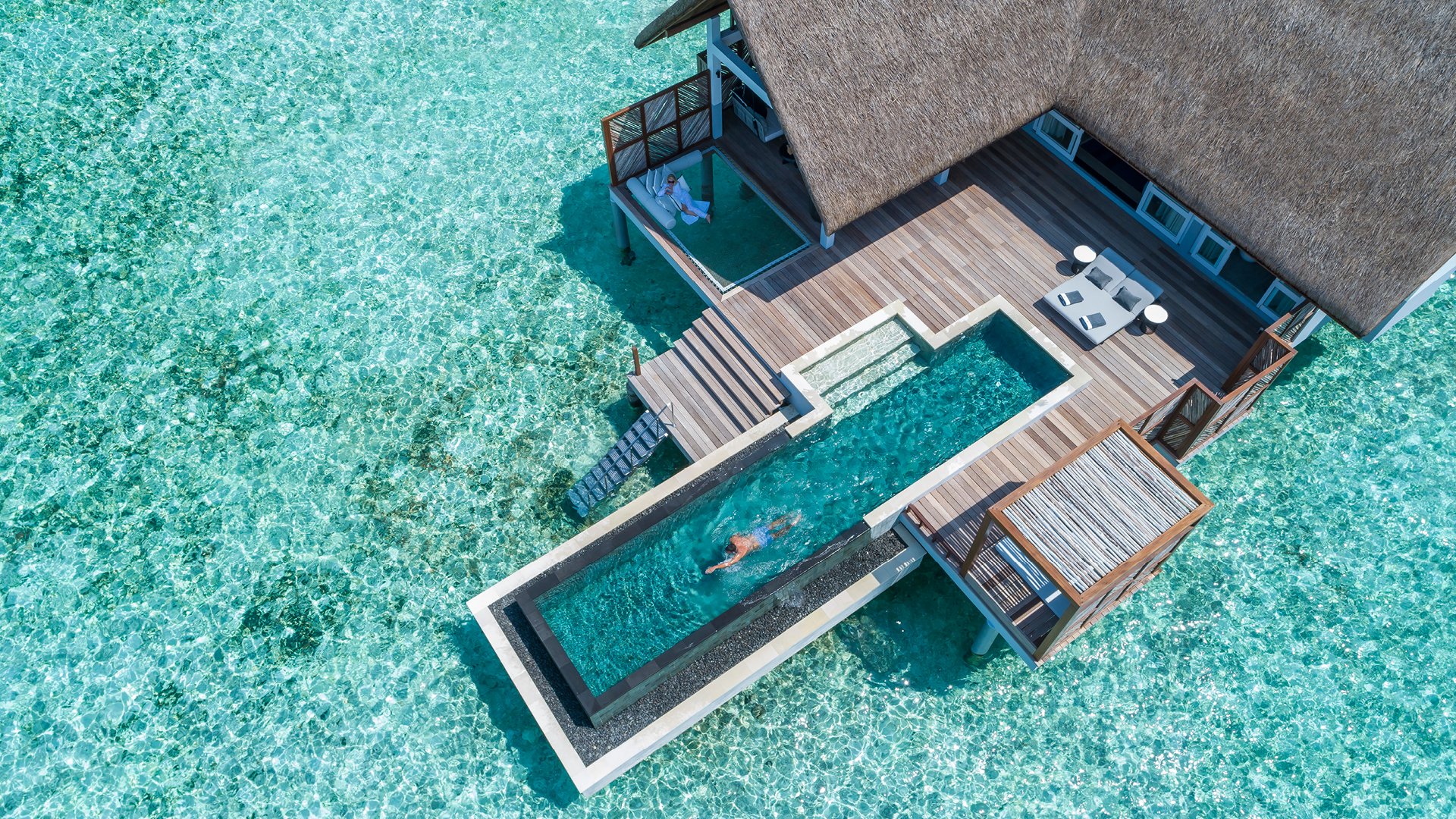 Sunrise Water Villa with Pool