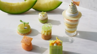 Taste the Sweetness of Summer with Japanese Melon Afternoon Tea at Four ...