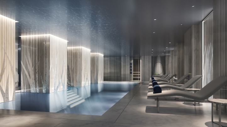 Pool at Four Seasons Hotel London at Ten Trinity Square