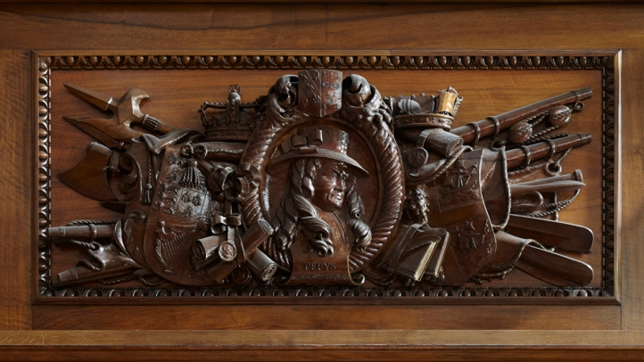 Restored architectural detail at Four Seasons Hotel London at Ten Trinity Square