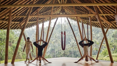  AntiGravity Yoga at Four Seasons Bali 