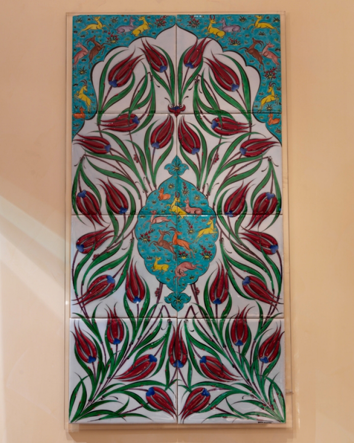 Famous Turkish tile work