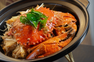 Zi Yat Heen_Braised Sri Lanka crab with white pepper in Thai style