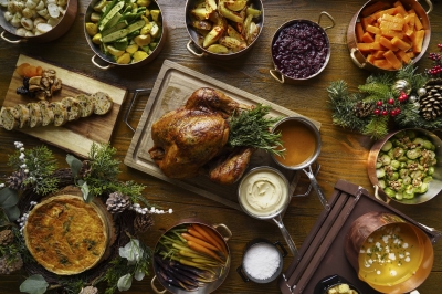 Festive turkey Festive turkey
