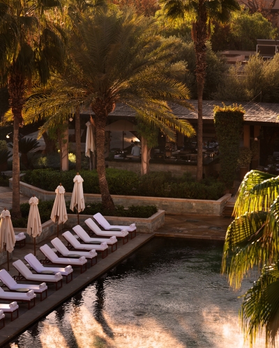 View from Presidential Suite 420, Four Seasons Resort Marrakech Morocco