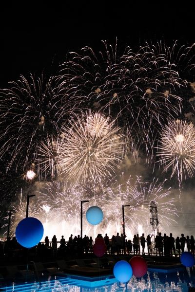 Holiday fireworks