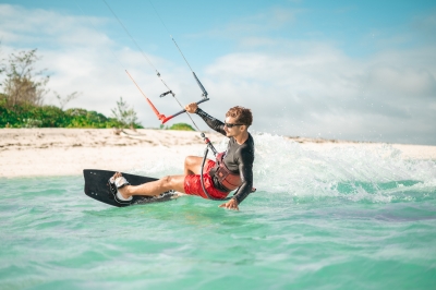 Kite surfing