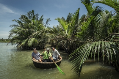 Hoi An tour basket boat ride