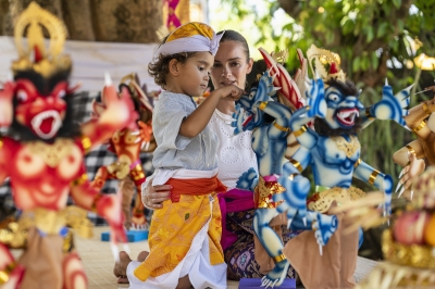 Mini Ogoh-Ogoh Parade