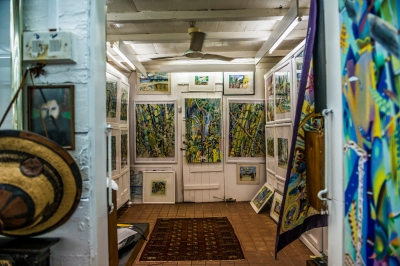 Michael Adams local art studio